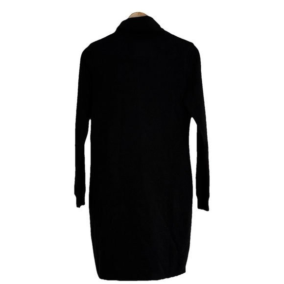 Marc New York Black Long Sleeve Quarter Zip Sweatshirt Dress Size S Andrew Marc - Picture 6 of 8